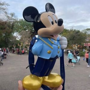 Disney Mickey Mouse Popcorn Bucket 50th Anniversary